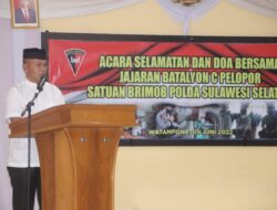 Brimob Bone Gelar Doa Bersama, Ini Tujuannya
