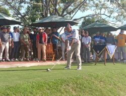 Resmi! Pangkoopsud II Marsda TNI Minggit Tribowo Membuka Launching Air Force Driving Range