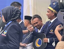 Wakili NasDem Sulsel Terima Mobil Pemenangan Pemilu, Rudianto Lallo : Ini Makin Semangat Menangkan Pemilu