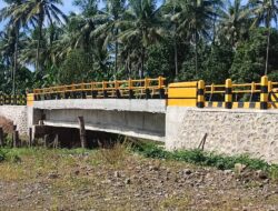 Kualitas Proyek Jembatan di Pinrang Disorot, Belum Setahun Dibangun Sudah Retak