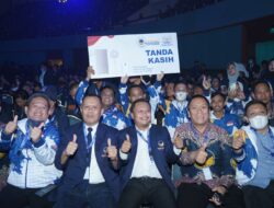 Senangnya Rombongan NasDem Sulsel Dapat Beragam Hadiah dari DPP Jelang Penutupan Rakernas