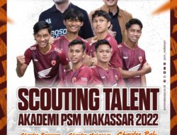 Disupport Taufan Pawe, Akademi PSM Makassar Cari Pemain Berabakat Parepare