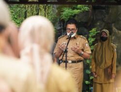 Camat Makassar Menerima Kunjungan Asisten II Bidang Perekonomian dan Pembangunan Serta Kadis Kearsipan
