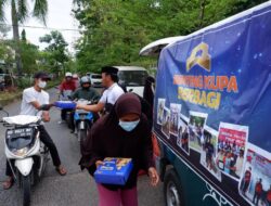 Jumat Berkah, Benteng Kupa Bagi Ratusan Nasi Dos di Jl Raya Pendidikan
