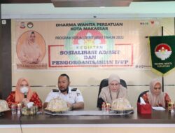Di Kecamatan Panakkukang Pengurus DWP Kota Makassar, Sosialisasi AD/ART & Pengorganisasian DWP