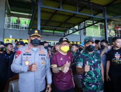 Nobar Bersama Pandam Hasanuddin dan Kapolda Sulsel, Taufan Pawe Apresiasi Kemenangan PSM Makassar