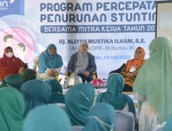Sosialisasi Cegah Stunting, Aliyah Mustika: Orang Tua Harus Paham Gizi Penting Bagi Balita