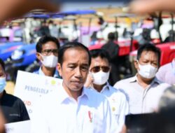 Presiden Jokowi Luncurkan Lumbung Pangan Berbasis Mangga dan Taksi Alsintan di Kabupaten Gresik