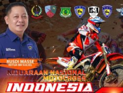Ketua IMI Sulsel Gelar Kejuaraan Nasional Motocross Bertajuk Indonesia MX 2022