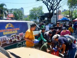Jumat Berkah, Benteng Kupa Bagi Nasi Dos di Panakkukang