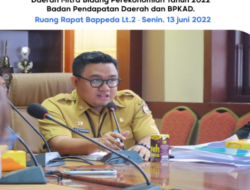 Bapenda Makassar melaksanakan Monitoring Evaluasi Triwulan II