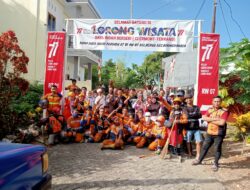 Dampingi Camat Biringkanaya, Lurah Berua Tinjau Kerja Bakti di Lorong Wisata Clermont-Ferrand Persada Indah Berseri