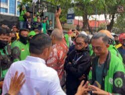 Ojol Makassar Tuntut Kenaikan Tarif Pasca BBM Naik, Syaharuddin alrif Janji Akan Tindak Lanjuti