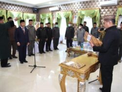 Penjagub Hamka Pimpin Pelantikan Penjabat Sekdaprov Gorontalo