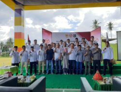 Pelantikan PCI Enrekang, Targetkan Medali pada Porprov Sulsel di Sinjai