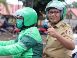 Wali Kota Makassar Gunakan Ojol Kunjungi Sejumlah Lokasi