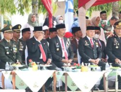 HUT TNI Ke 77,DiPimpin Dandim 1406 Wajo, Bertemakan” TNI Adalah Kita”