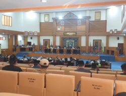 Rapat Paripurna DPRD Pangkep, Mendengar Pemandangan Umum Fraksi Terhadap Ranperda APBD Pangkep TA 2023