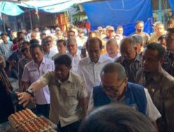 Kunjungi Pasar Pabaeng-baeng, Menteri Perdagangan Zulkifli Hasan Apresiasi Peran Danny Pomanto Jaga Stabilitas Harga