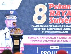 Ajang Promosi UMKM, Pemprov Sulsel Gelar Pekan Raya Sulsel Ke-8