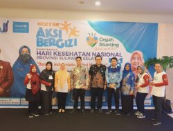 Pemda Pangkep Ikuti Gebyar Aksi Gizi bersama Gubernur Sulsel