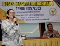 Legislator Golkar Debbie Rusdin Serap Aspirasi di Mamajang ini Disampaikan ke Warga