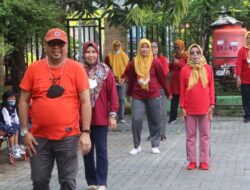 Tingkatkan Imun dan Kebugaran Tubuh, TP-PKK Rappocini Gelar Jumat Sehat