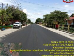Gubernur Sulsel Hadirkan Jalan Aspal Beton Berkualitas di Ruas Takkalalla – Cabbenge – Salaonro