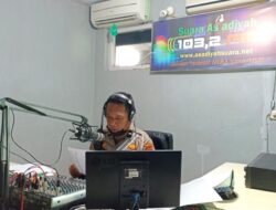 Jelang Ops Lilin 2022, Kanit Kamsel Satlantas Polres Wajo Beri Himbauan Tertib Lalu Lintas ke Warga