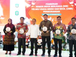Pemprov Sulsel Apresiasi Pemberian NIB Kepada Pelaku UMK Oleh Menteri Investasi