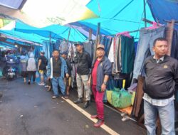 Dirut Perumda Pasar Karya Sambangi Pedagang di Jl Sawi, Ini Himbauannya