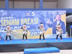 Kreatif! NasDem Sulsel Sosialisasi Nomor Urut 5 Lewat Lomba Senam, Hadiahnya Puluhan Juta