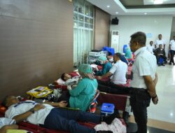 Lakukan Kegiatan Sosial, PDAM Makassar Laksanakan Donor Darah
