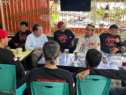Rudianto Lallo Hadiri Undangan Silaturahmi Ikatan Suporter Makassar
