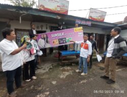 Tim Kemitraan Perumda Pasar Makassar Kembali Lakukan Penertiban Spanduk dan Pamplet di Sejumlah Pasar