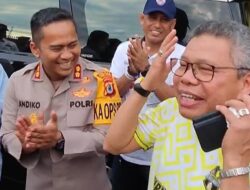Taufan Pawe Nonton Langsung Laga PSM Makassar