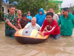 Laksanakan Instruksi Wali Kota Makassar, Camat Biringkanaya Tinjau Warga Terdampak Banjir