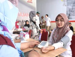 HUT ke-15 , DPC Partai Gerindra Kota Makassar Gelar Donor Darah dan Pemeriksaan Kesehatan Gratis