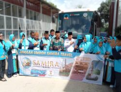Wakili Penjagub Gorontalo, Kepala Biro Umum Resmi Lepas Jamaah Travel Samira Ali Wisata