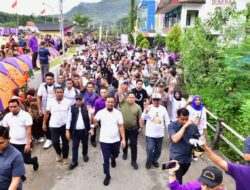 Andi Sudirman Bersama Masyarakat Jalan Sulsel Anti Mager di Enrekang
