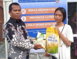 Operasi Pasar Pemkot Makassar dan Bulog, Warga Kaluku Bodoa: Saya Sangat Terbantu Pak