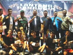 Sempat Di Guyur Hujan, Puluhan Peserta Lantang Bangngia Run Race Tetap Antusias