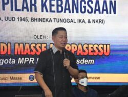 Rusdi Masse, Gelar Sosialisasikan Empat Pilar Di Pinrang