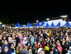 Semarak Malam Final Lomba Patrol Festival Ramadhan Rusdi Masse dengan Kehadiran Puluhan Ribu Warga Pinrang