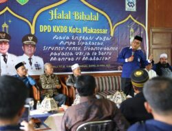 Danny Pomanto Hadiri Halal Bi Halal KKDB Kota Makassar, Pererat Tali Silaturahmi dengan Warga Barru