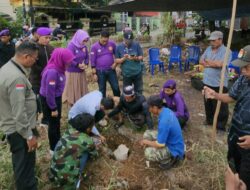 Danmen Sulsel Lakukan Peletakan Batu Pertama Markom Resimen Mahasiswa Wolter Monginsidi