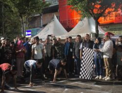 Bertabur Hadiah, Lantang Bangngia Run Race Kecamatan Panakkukang Disambut Antusias Oleh Warga