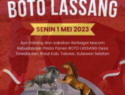 Ribuan warga Hadiri Pesta Panen Boto Lassang , Akbar Abu Thalib: Warisan Leluhur yang Sarat Makna