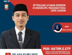 Disdukcapil Ingatkan Pendatang Baru Tertib Administrasi dan Tunda Ke Makassar Jika Belum Miliki Pekerjaan