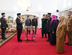 Lantik Pejabat, Gubernur Sulsel: Jabatan Bukan Hadiah Tetapi Amanah